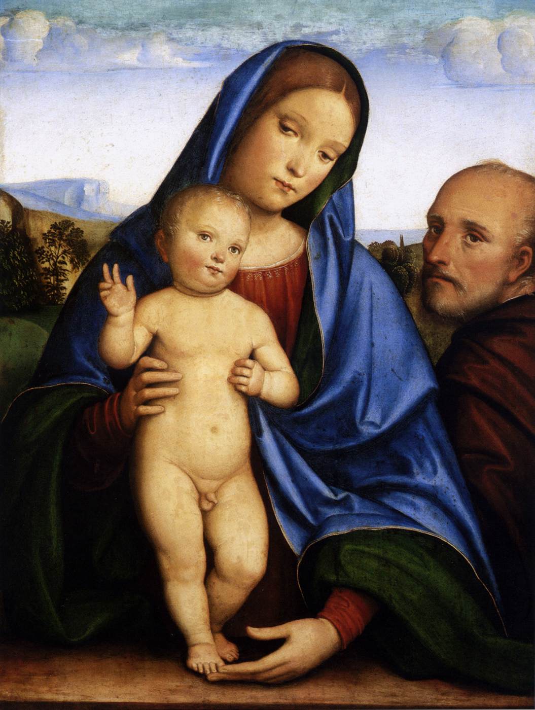 The Holy Family by