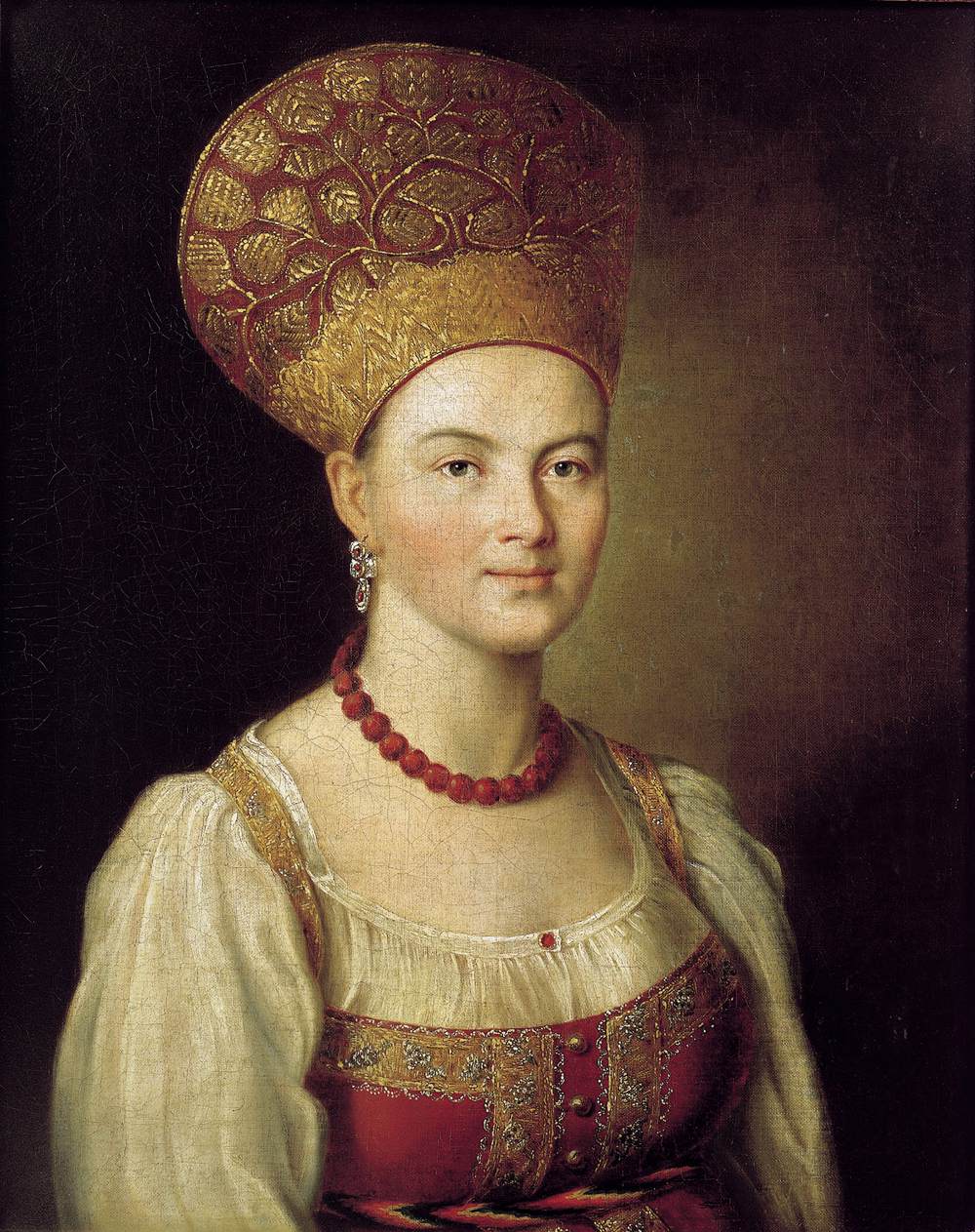 Portrait of an Unknown Peasant by ARGUNOV, Ivan Petrovich