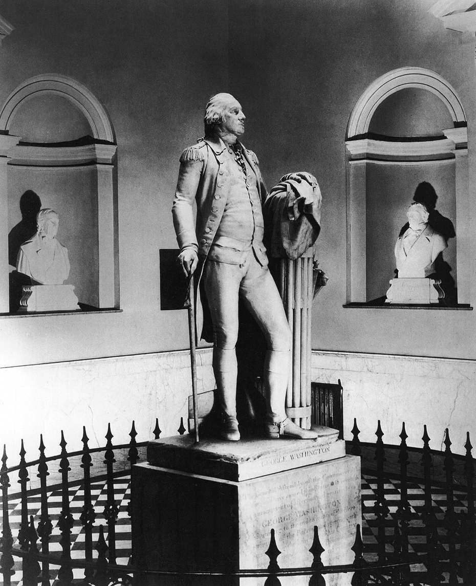 George Washington by HOUDON, Jean-Antoine