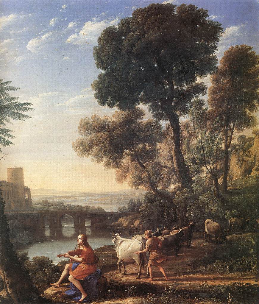 Landscape with Apollo Guarding the Herds of Admetus by