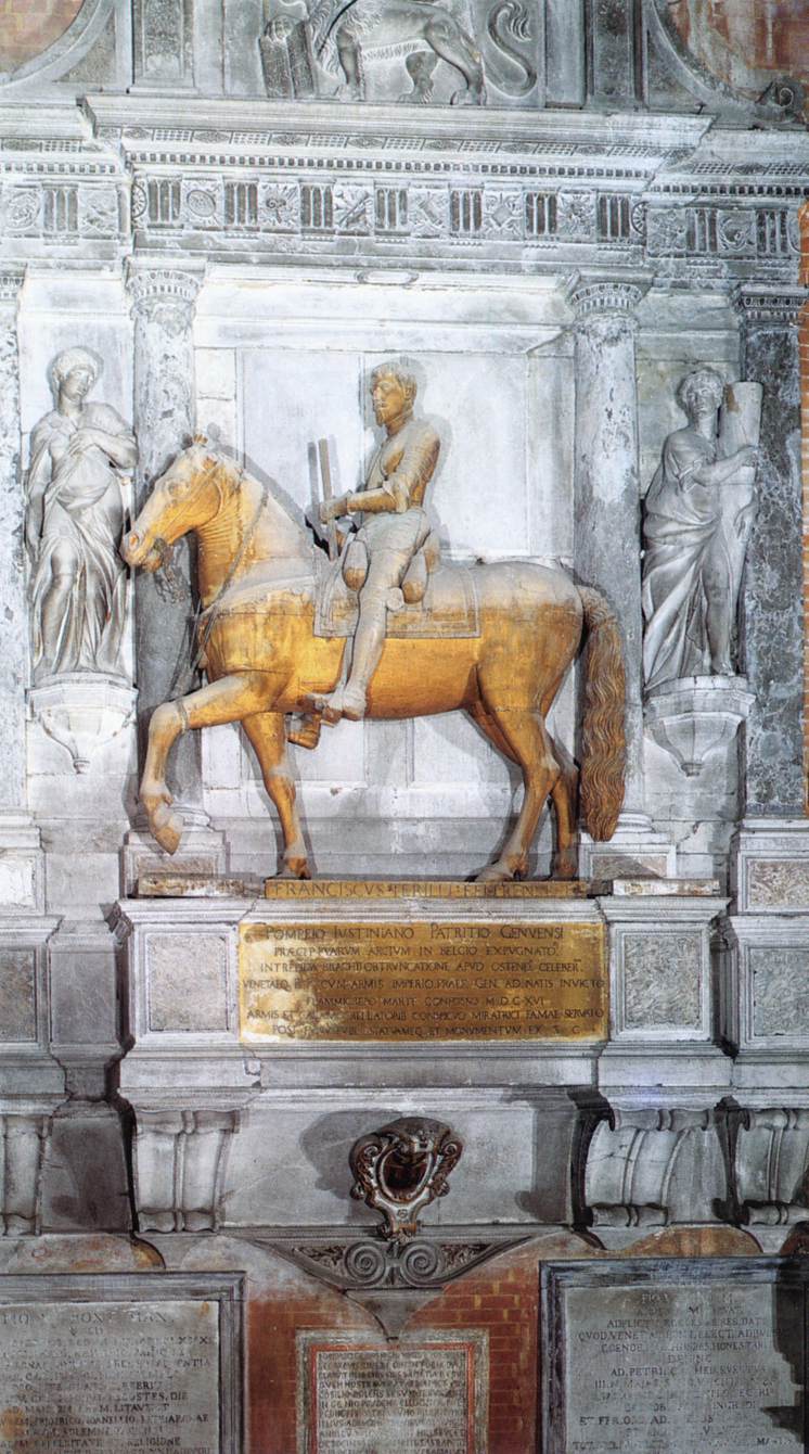 Equestrian Monument to General Pompeo Giustiniani by