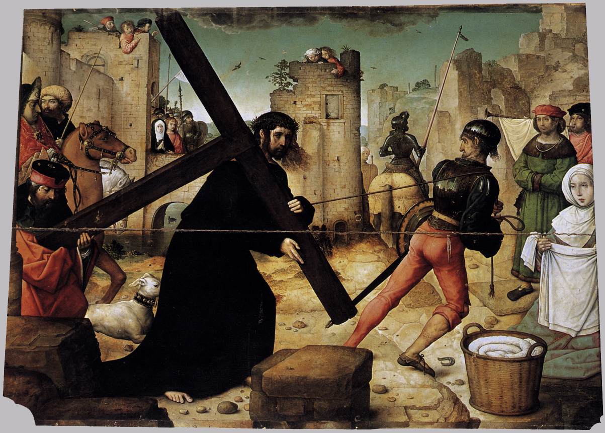 Carrying the Cross by JUAN DE FLANDES