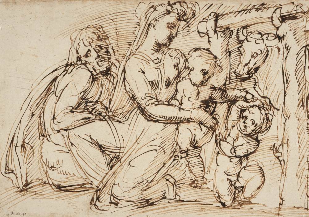 Holy Family with St John the Baptist by