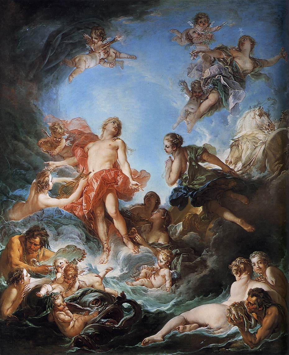 The Rising of the Sun by BOUCHER, François