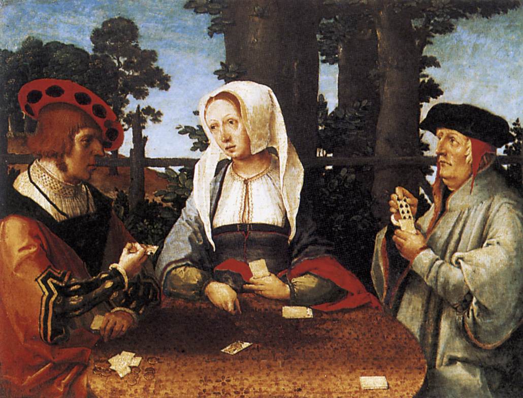 Card Players by LEYDEN, Lucas van