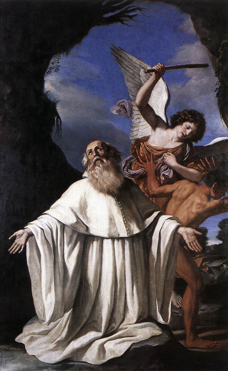 St Romuald by GUERCINO