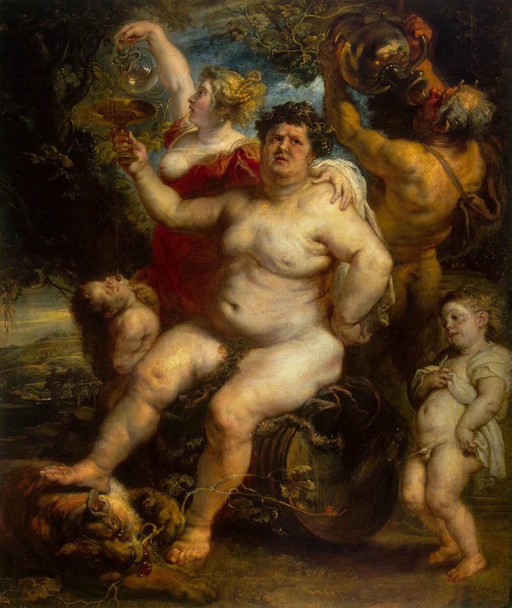 Bacchus by RUBENS, Peter Paul