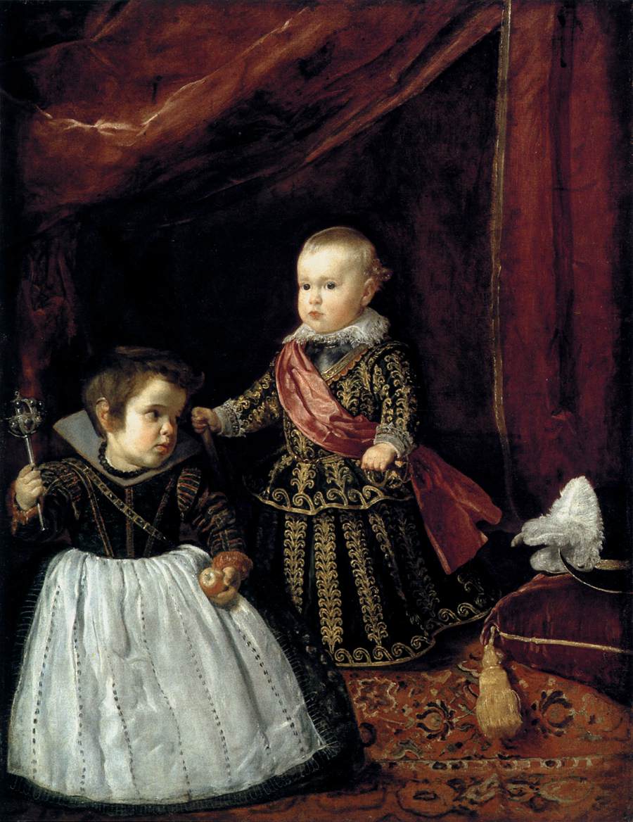 Prince Baltasar Carlos with a Dwarf by VELÁZQUEZ, Diego Rodriguez de Silva y