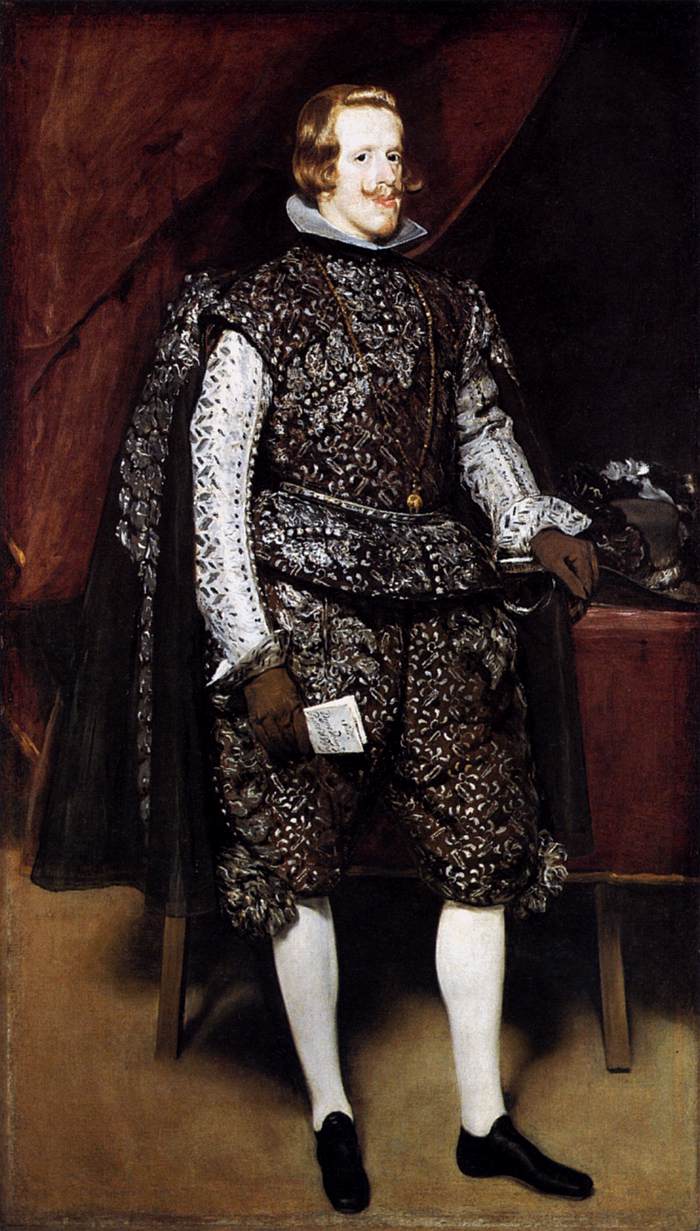 Philip IV in Brown and Silver by VELÁZQUEZ, Diego Rodriguez de Silva y