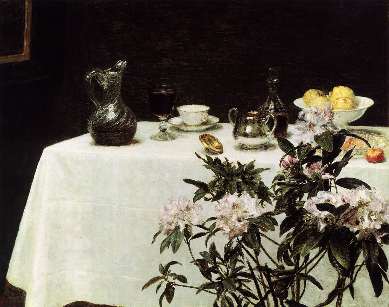 Corner of the Table by FANTIN-LATOUR, Henri