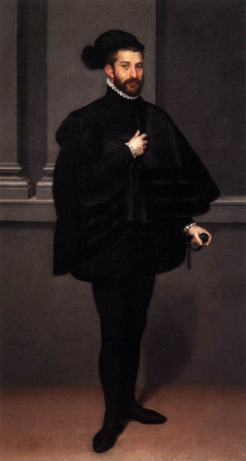 The Black Knight by MORONI, Giovanni Battista