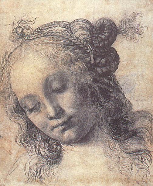 Head of a Girl (study) by VERROCCHIO, Andrea del