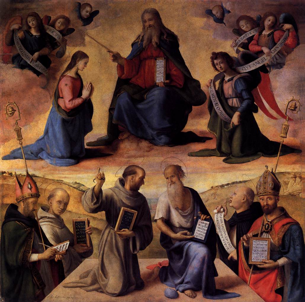 Immaculate Conception with Saints by