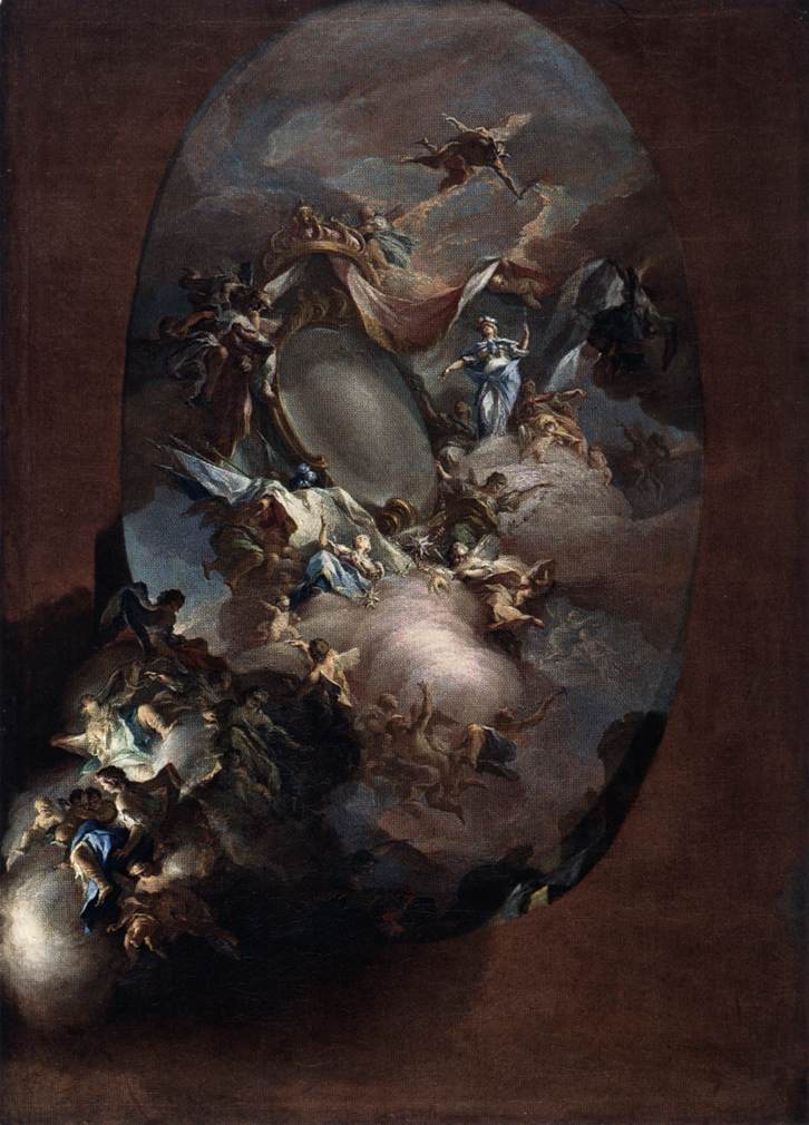 Apotheosis of King Fedinand IV and Queen Maria Carolina of Naples by BARDELLINO, Pietro