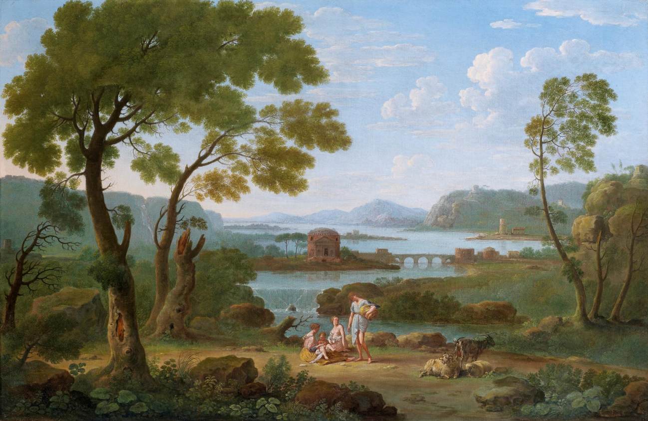 River Landscape by LINT, Hendrik Frans van