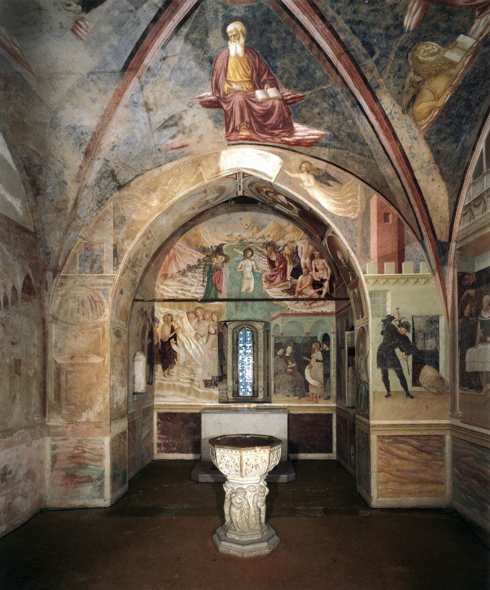 View from the entrance by MASOLINO da Panicale