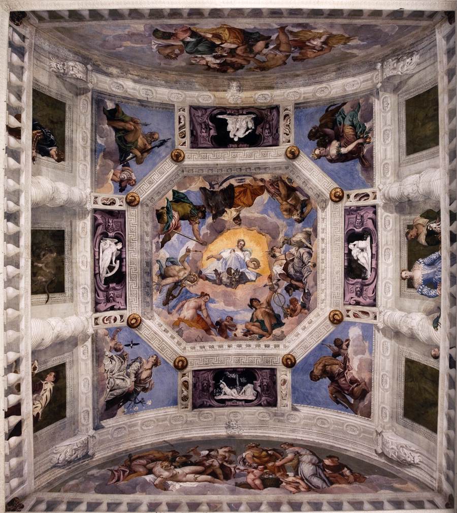 Ceiling of the Sala dell'Olimpo by VERONESE, Paolo