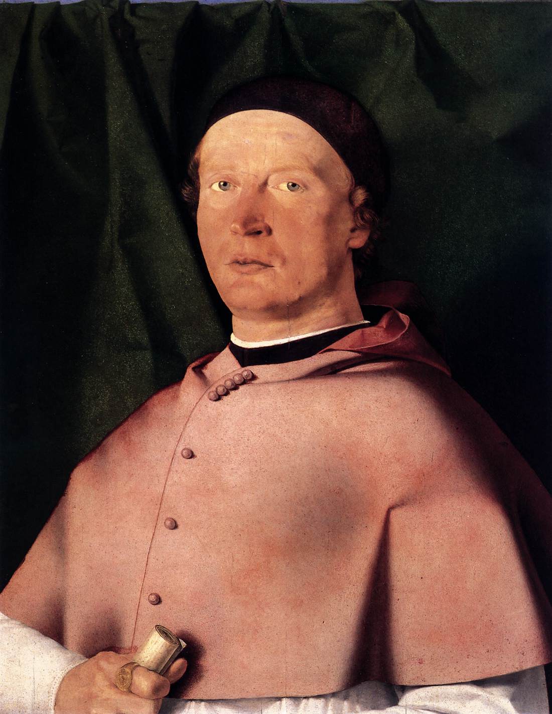 Bishop Bernardo de' Rossi by LOTTO, Lorenzo