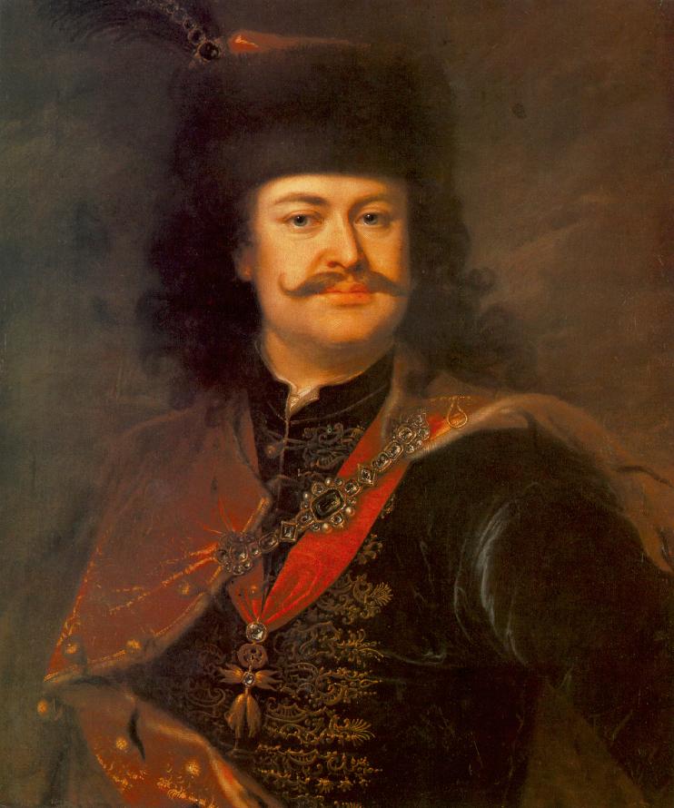 Portrait of Prince Ferenc Rákóczi II by MÁNYOKI, Ádám