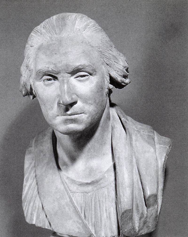 Bust of George Washington by HOUDON, Jean-Antoine