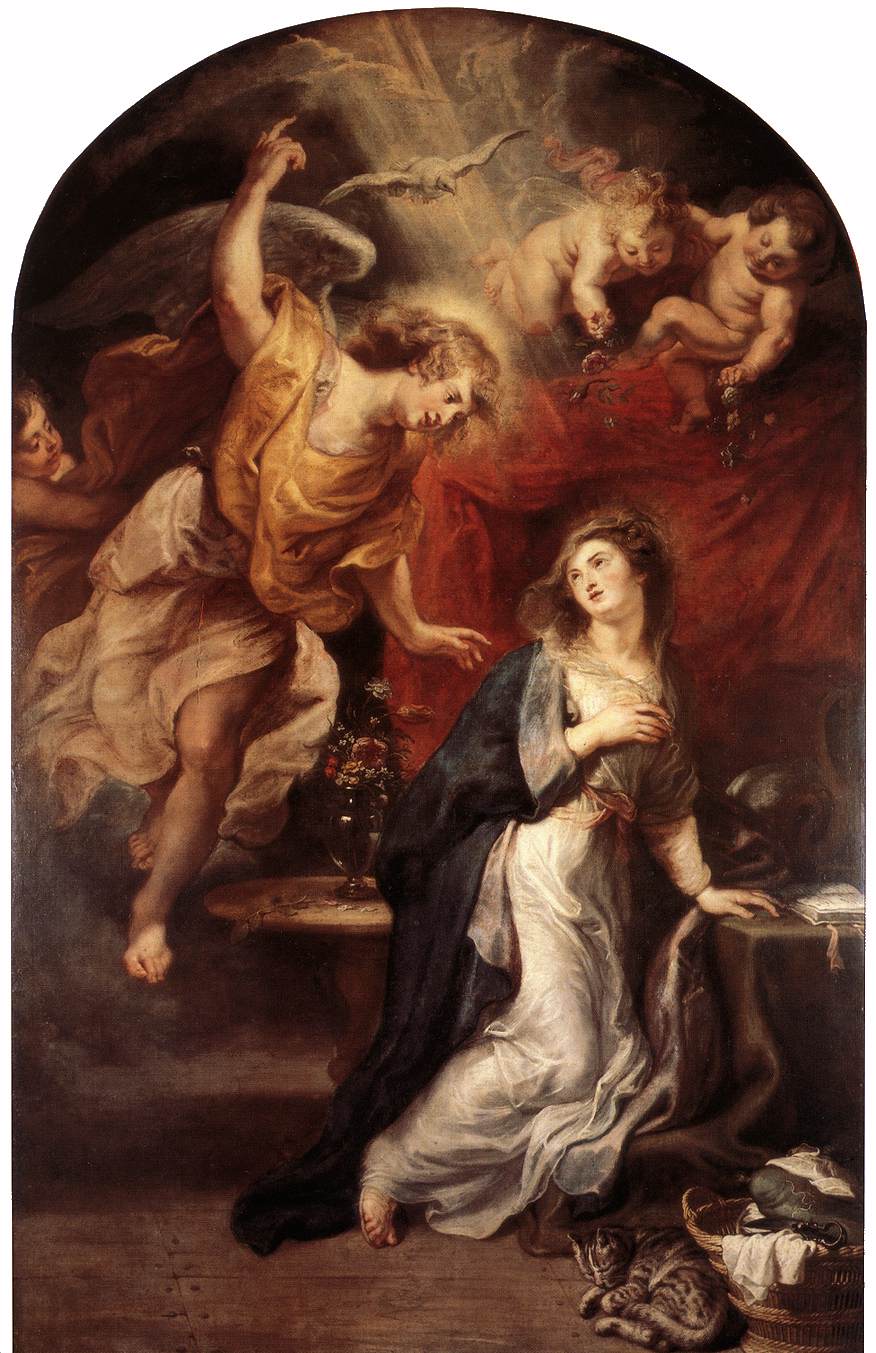 Annunciation by RUBENS, Peter Paul