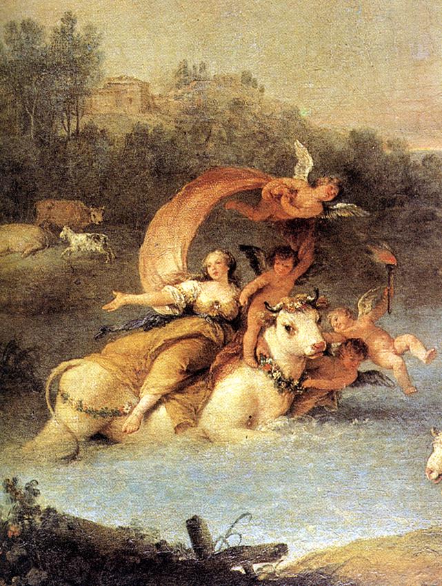 The Rape of Europa (detail) by ZUCCARELLI, Francesco