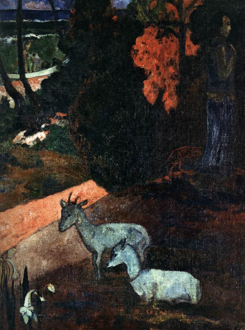 Landscape with Two Goats (Tarari maruru) by