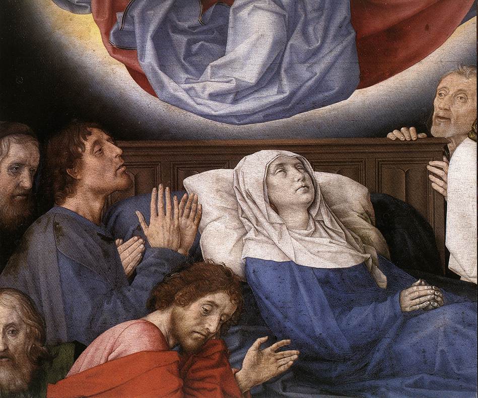 The Death of the Virgin (detail) by