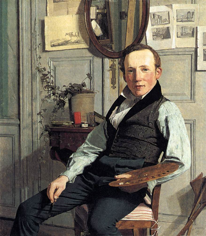 Portrait of Frederik Sødring by KØBKE, Christen