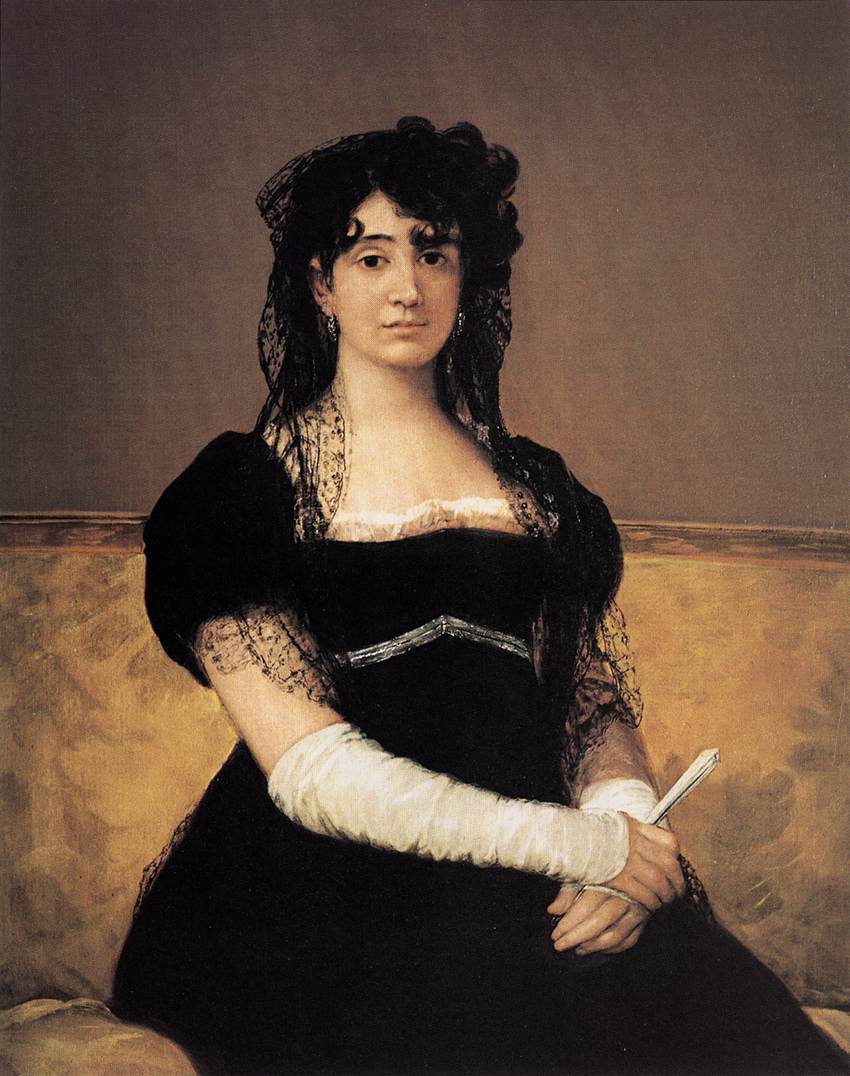 Portrait of Antonia Zárate by GOYA Y LUCIENTES, Francisco de