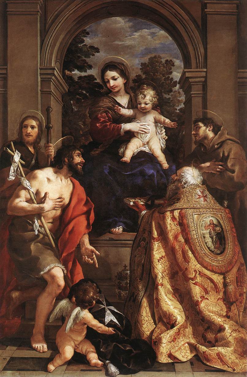 Madonna and Saints by CORTONA, Pietro da