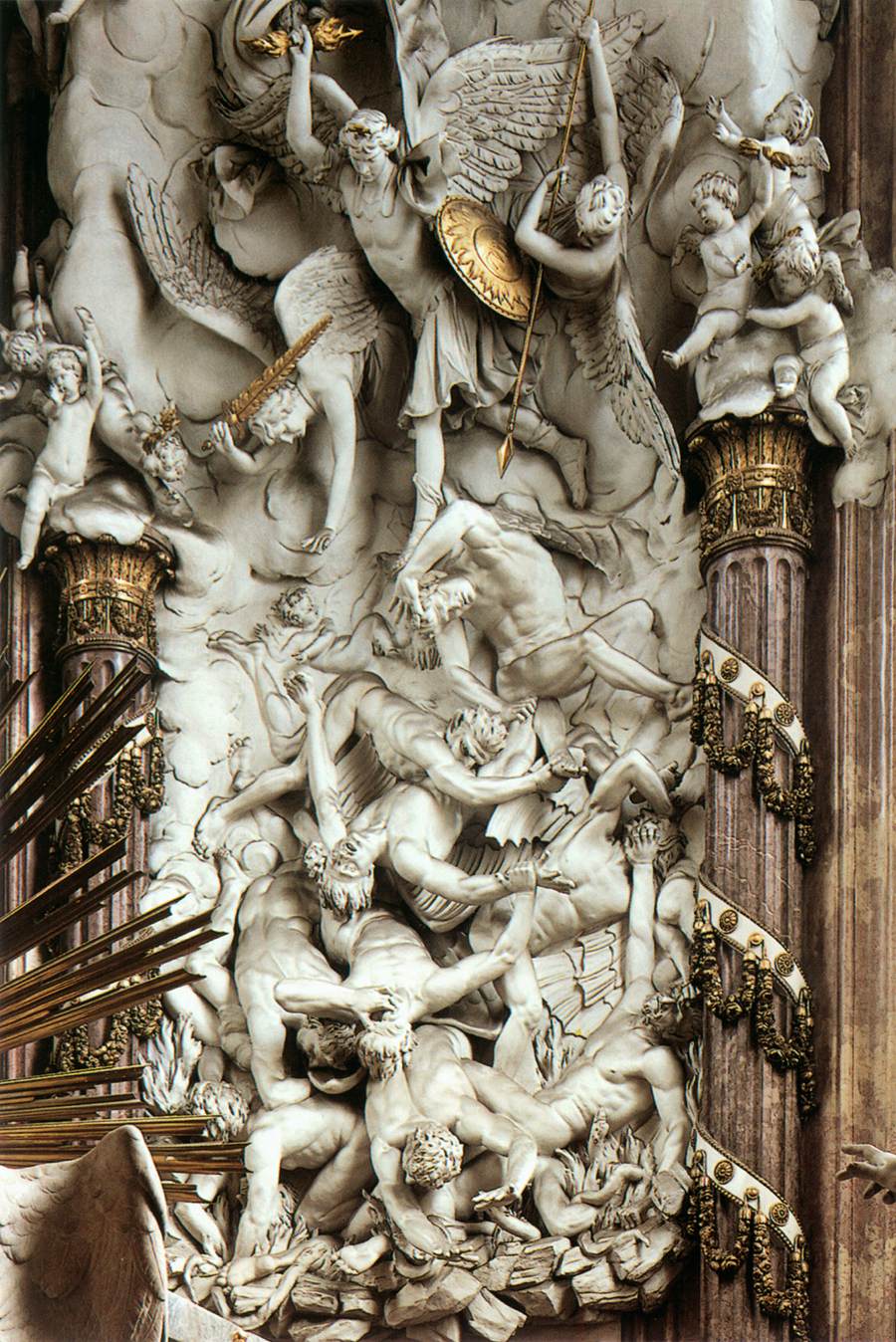 Fall of the Angels by MERVILLE, Karl Georg