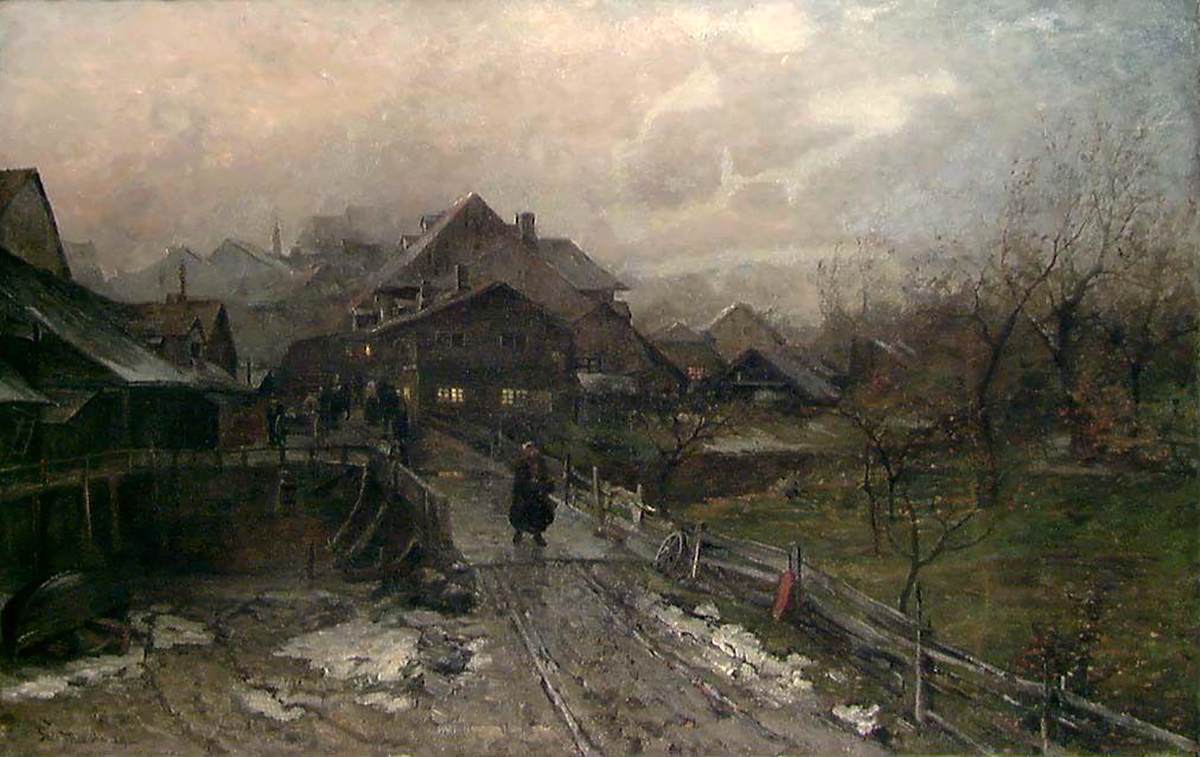 From the Suburb by MUNTHE, Gerhard