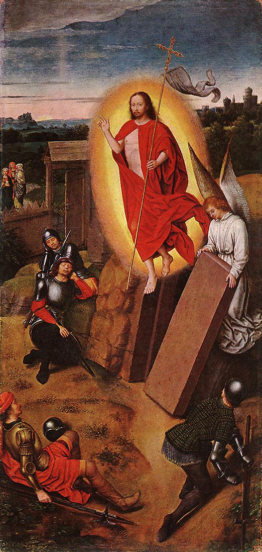 Resurrection by MEMLING, Hans