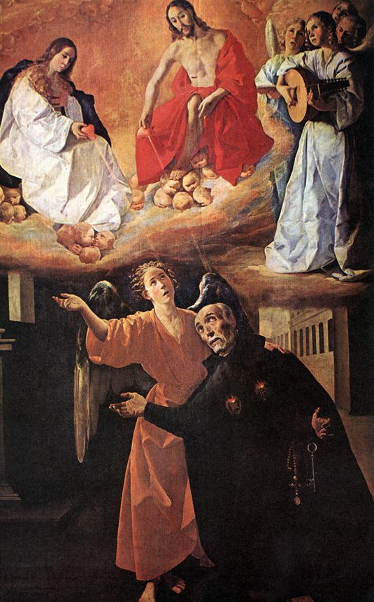 Vision of Blessed Alonso Rodriguez by ZURBARÁN, Francisco de