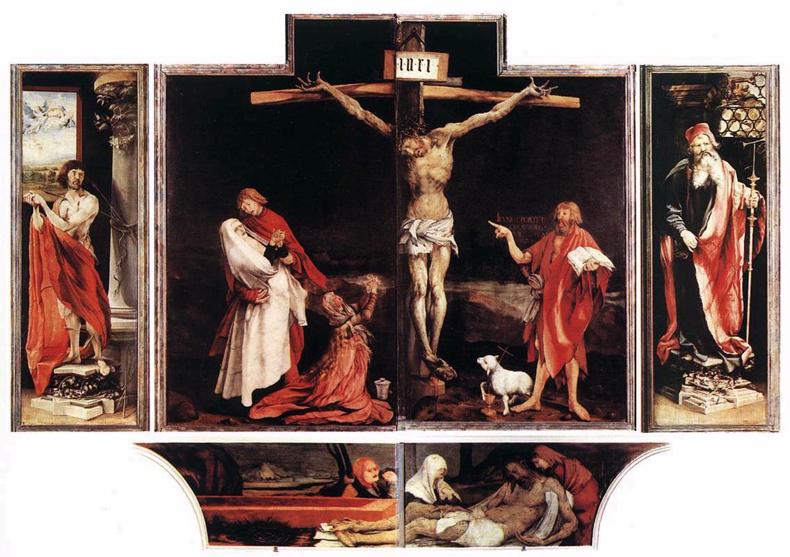 Isenheim Altarpiece (first view) by