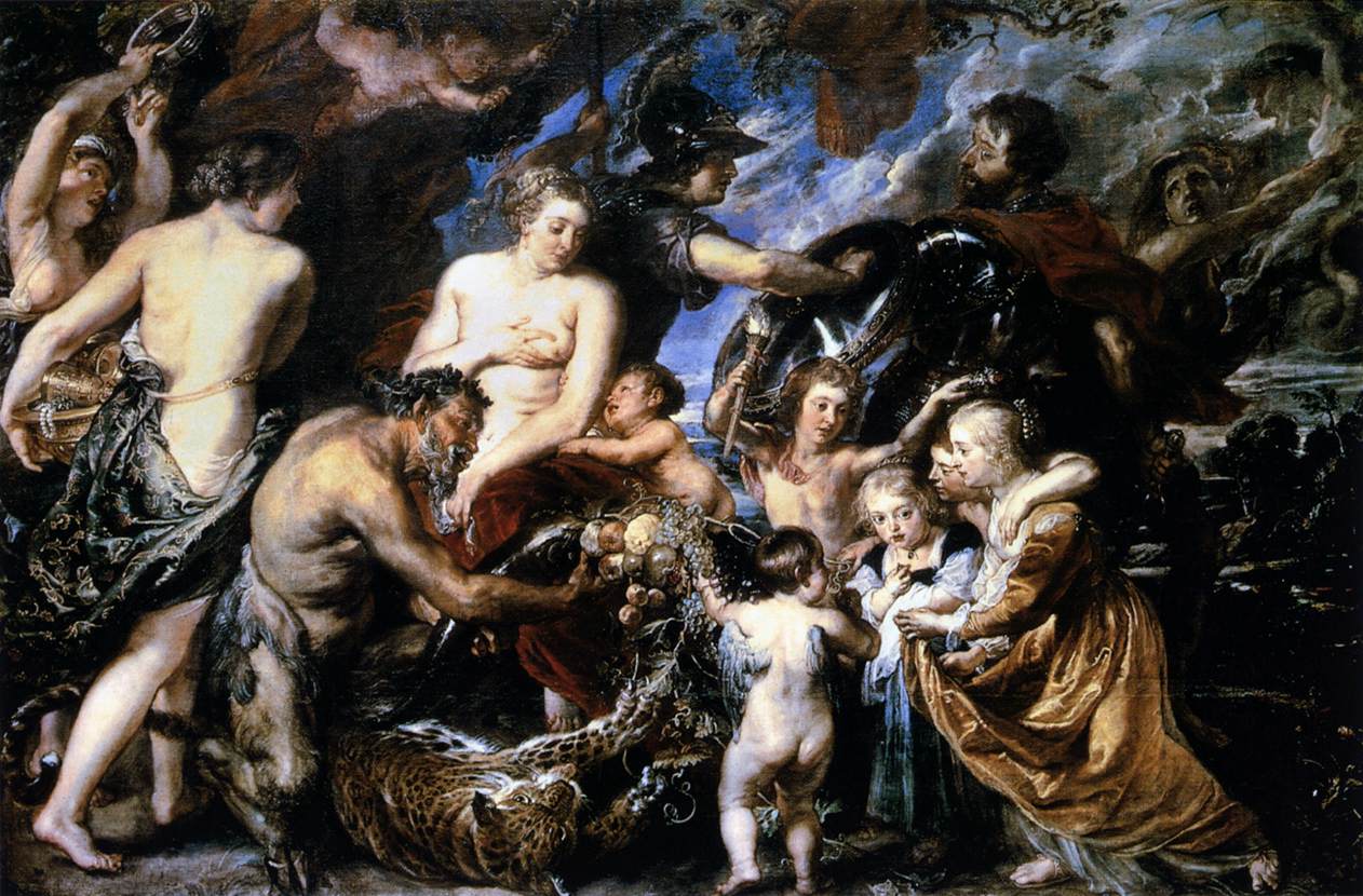 Allegory on the Blessings of Peace by RUBENS, Peter Paul