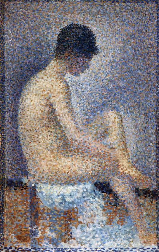 Seated Female Nude by SEURAT, Georges