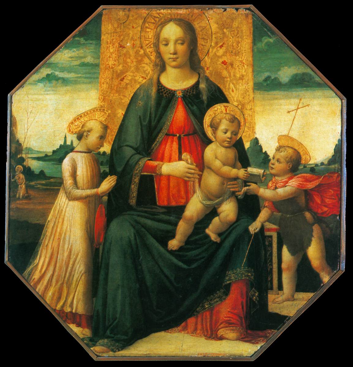 Virgin and Child with the Infant St John the Baptist and the Young St Jerome by