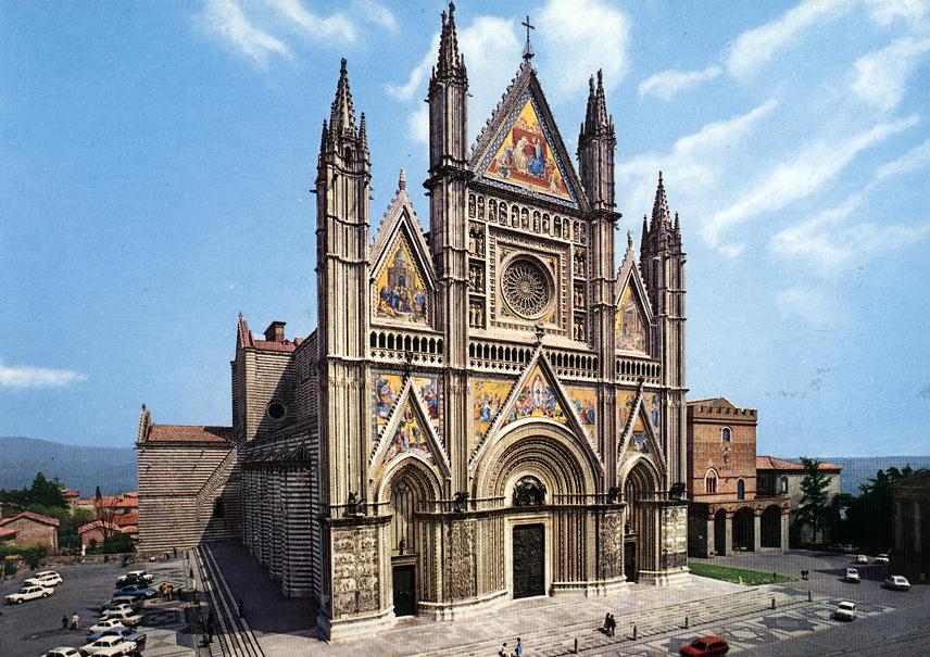 View of the Cathedral by MAITANI, Lorenzo