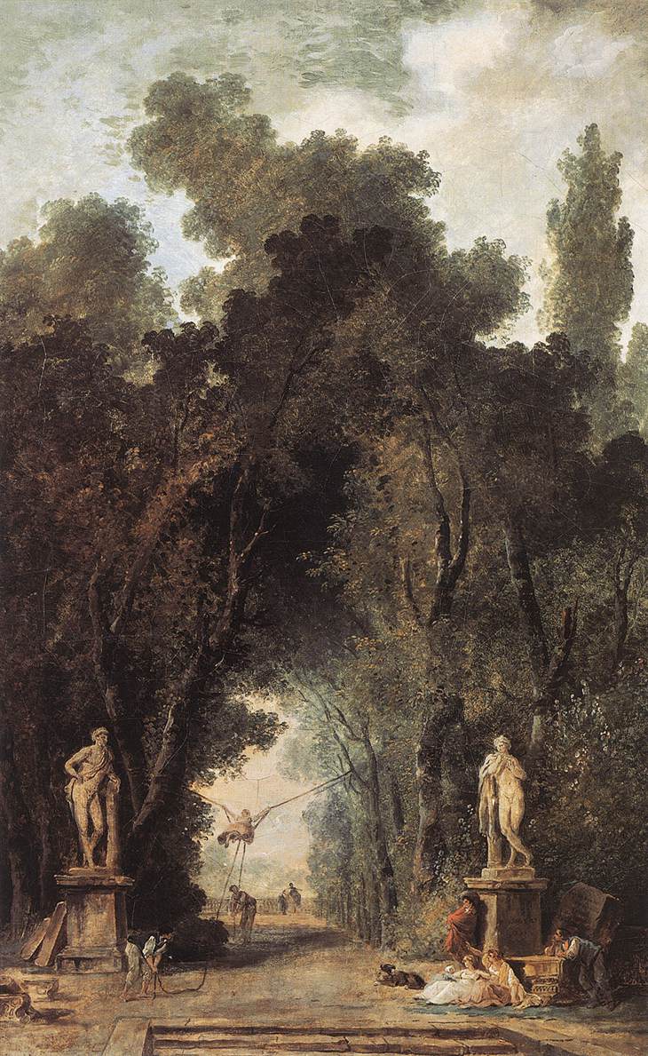 Avenue in a Park by ROBERT, Hubert