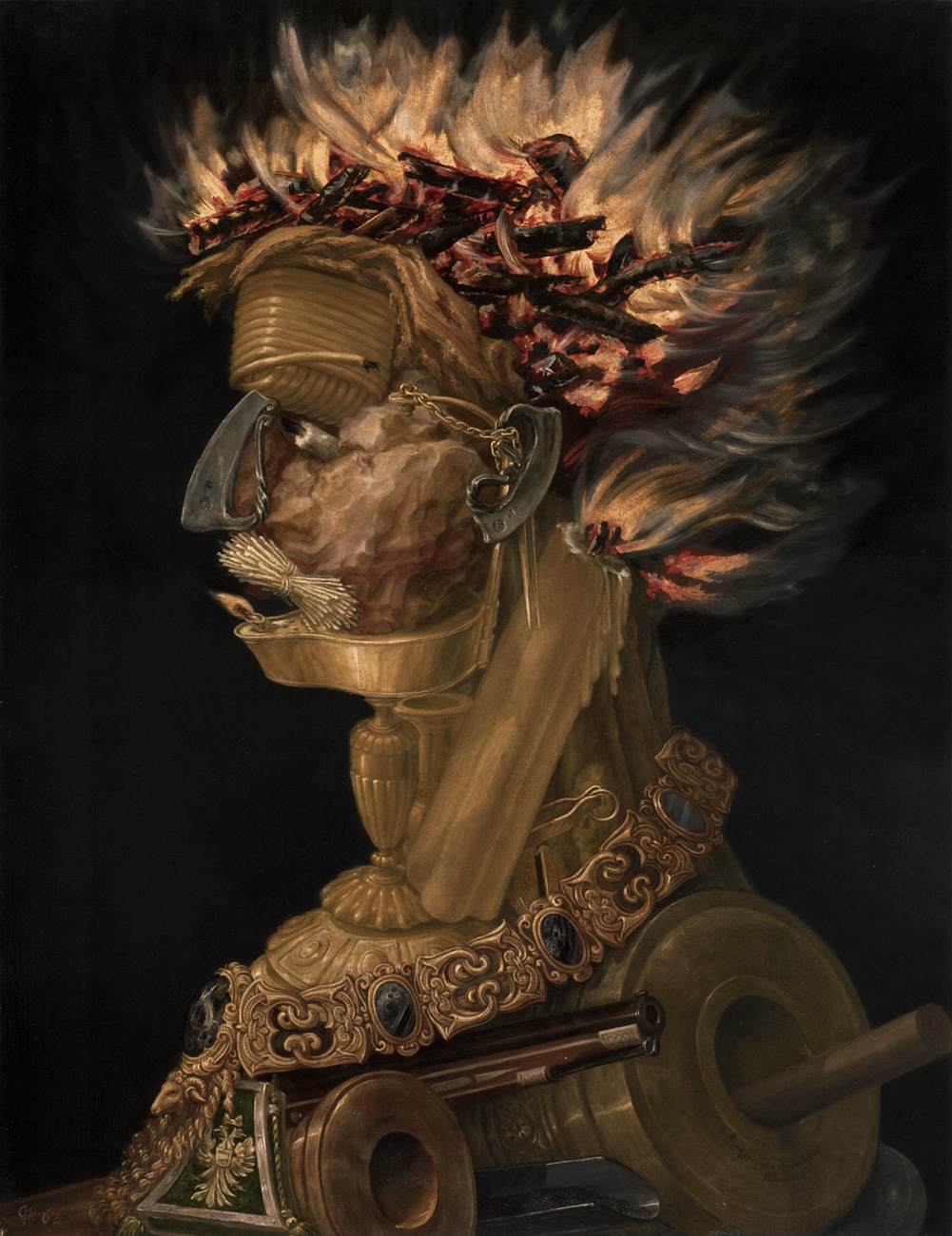 Fire by ARCIMBOLDO, Giuseppe