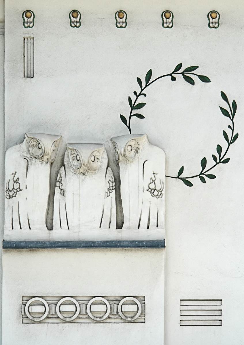 Three Owls by MOSER, Koloman