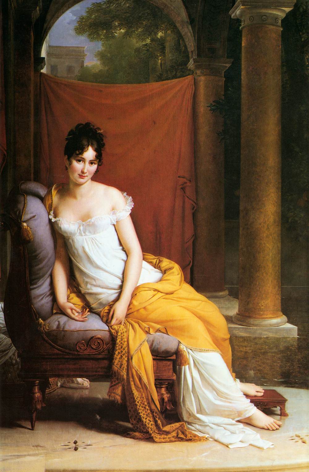 Madame Récamier by GÉRARD, François