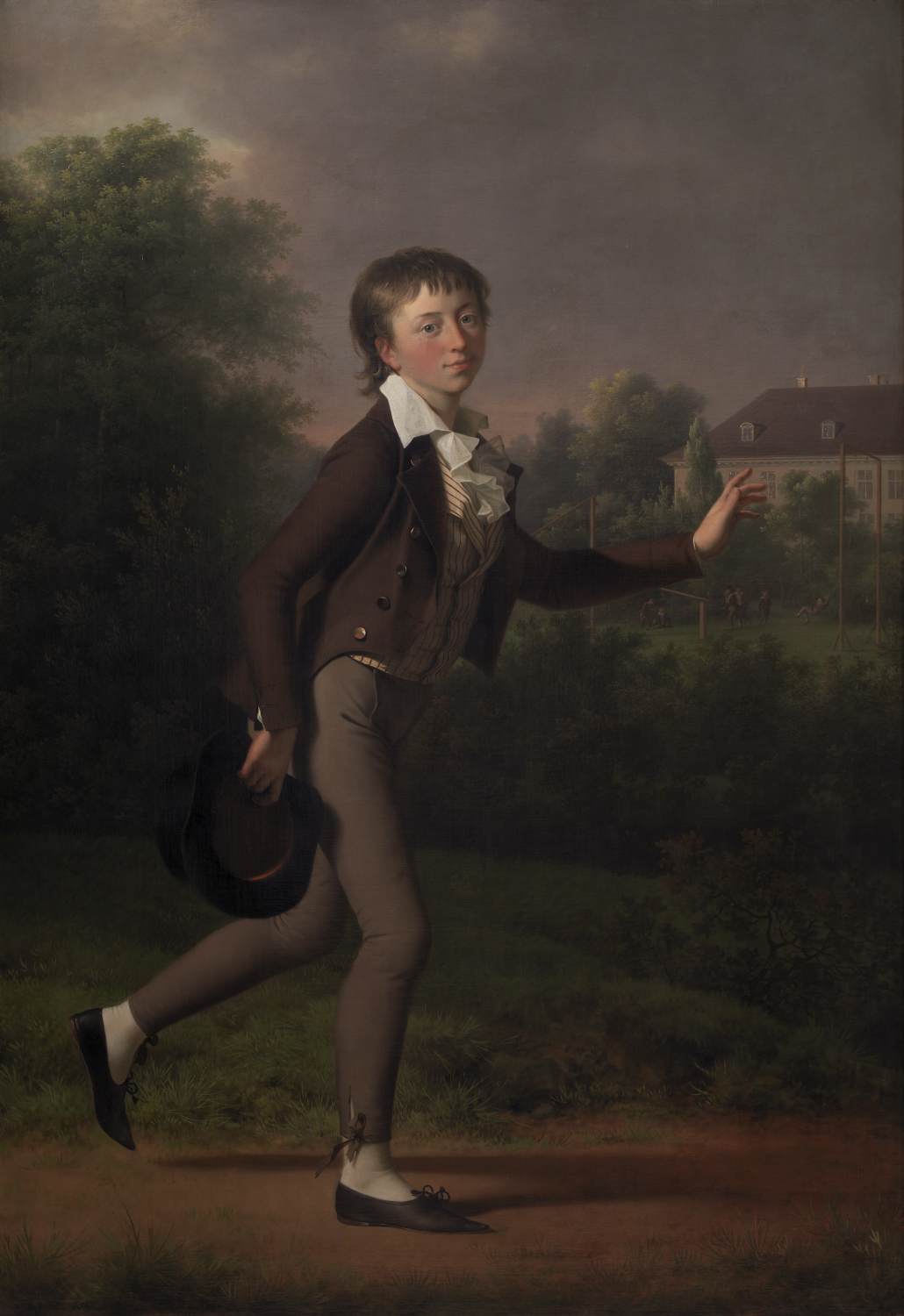 A Running Boy by JUEL, Jens Jørgensen