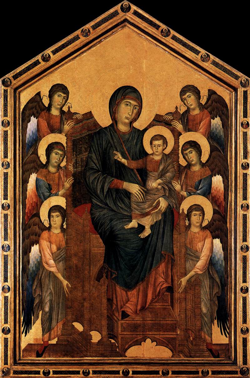 Virgin Enthroned with Angels by