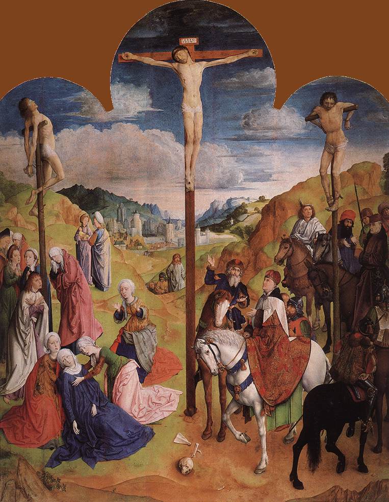 Calvary Triptych (central panel) by GOES, Hugo van der