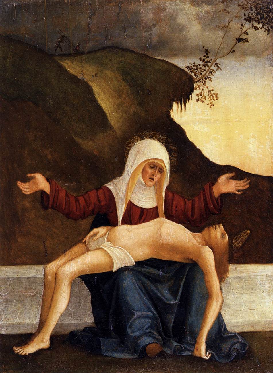 Pietà by MAZZOLINO, Ludovico