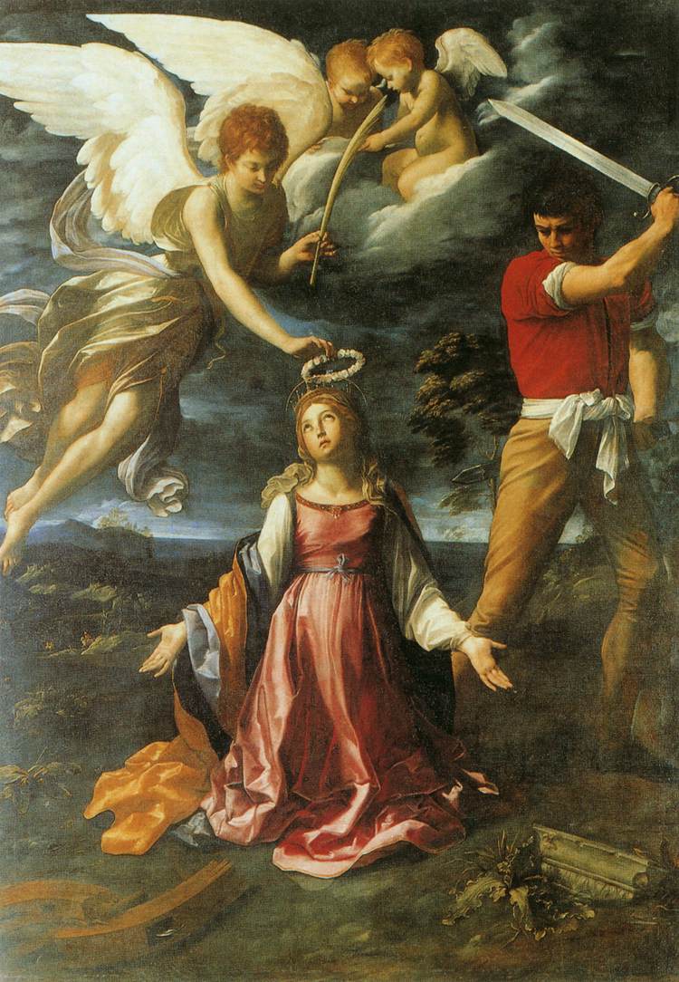 The Martyrdom of St Catherine of Alexandria by RENI, Guido