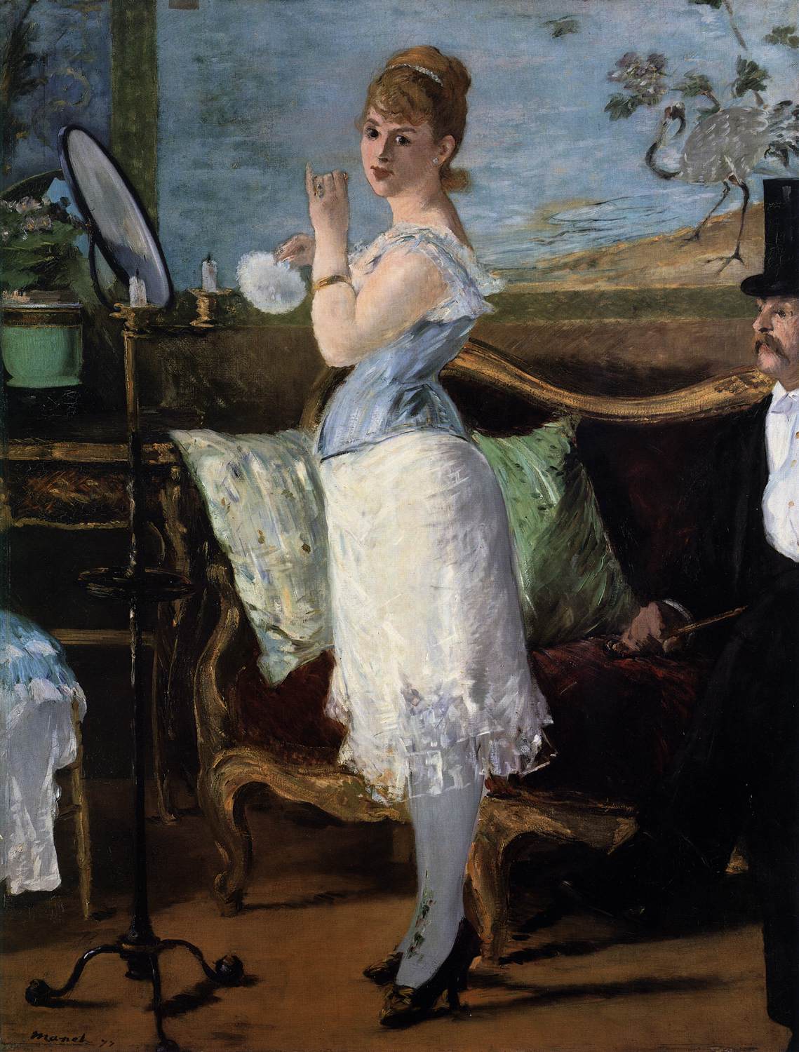 Nana by MANET, Edouard